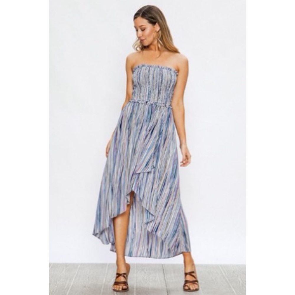 Blue sundress